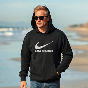 Fish Hook Take the Bait Hoodie