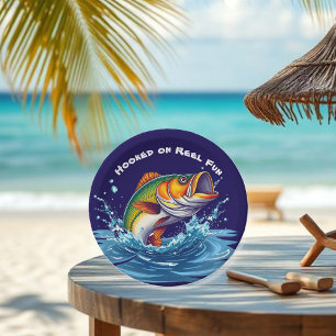 Fish-Hooked on Reel Fun Paper Plate