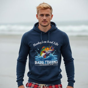 Fish-Hooked on Reel Life Hoodie