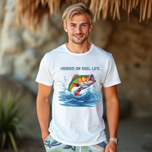 Fish-Hooked on Reel Life T-Shirt