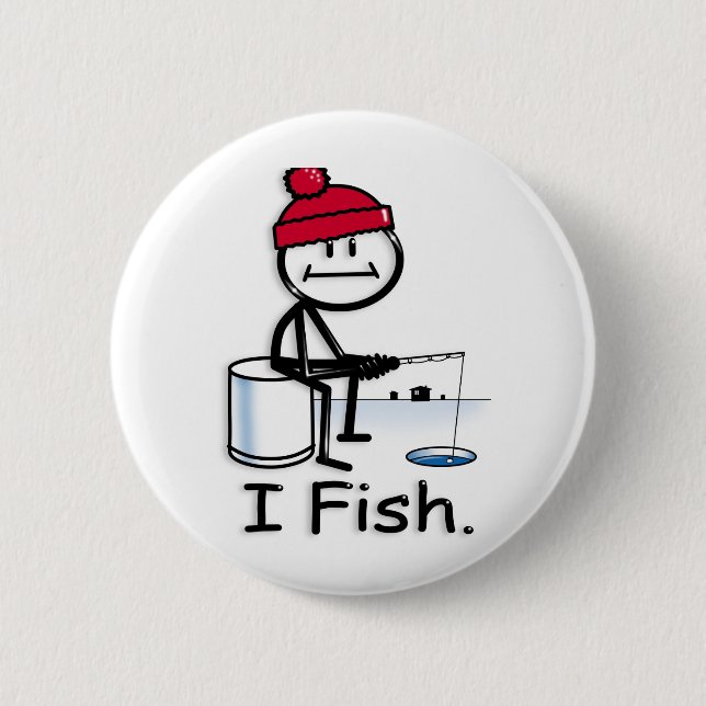 Fish:ice 6 Cm Round Badge (Front)