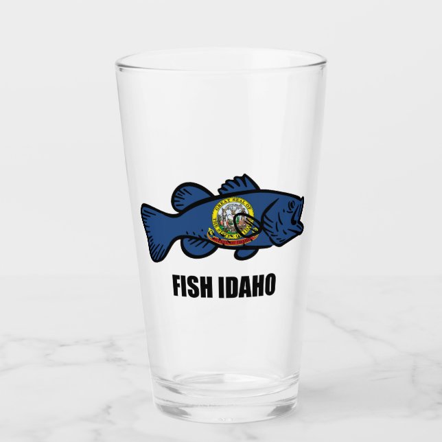 Fish Idaho Glass (Front)