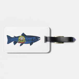 Fish Idaho Trout Luggage Tag