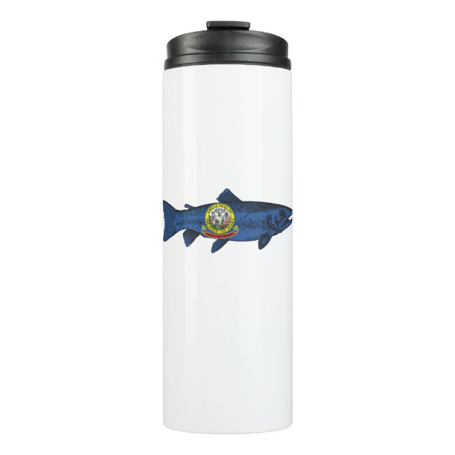 Fish Idaho Trout Thermal Tumbler (Front)