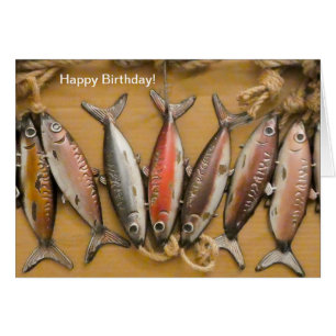 Fish image for Birthday Greeting card