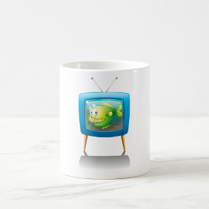 Fish In A Television Mug