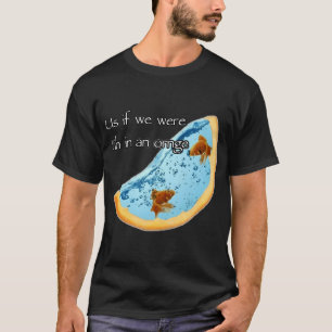 Fish in an Orange T-Shirt