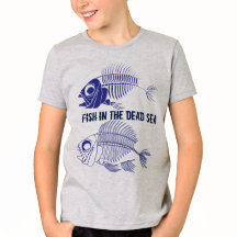 "Fish in the Dead Sea" with fish skeletons