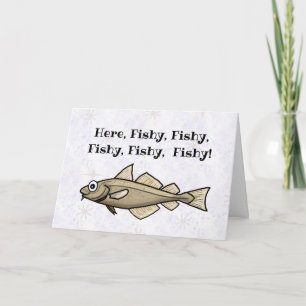 Fish In The Sea Romantic Love Greeting Card
