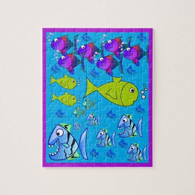 Fish Jigsaw Puzzle (Vertical)