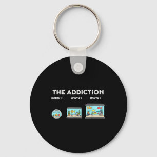 Fish Keeper - Aquarium Lover Gifts & Gift Idea Key Ring