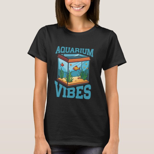 Fish Keeper Aquascaping Fishes T-Shirt (Front)