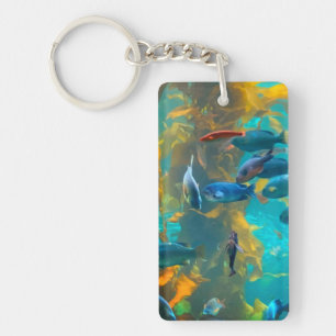 Fish Key Ring