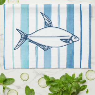 Fish Kitchen Towel