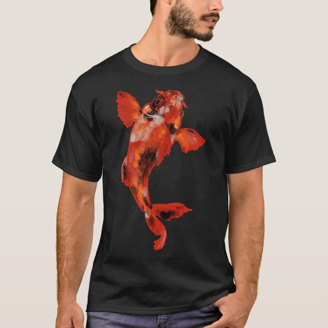 Fish Koi Fish 17 T-Shirt (Front)
