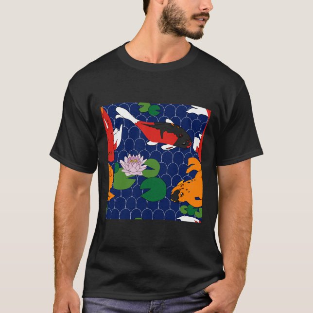 Fish Koi Fish 200 T-Shirt (Front)
