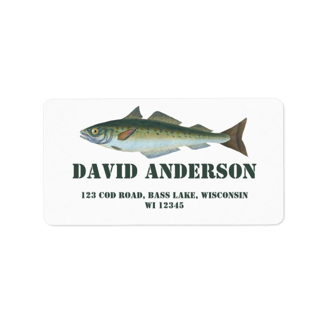 Fish Label (Front)