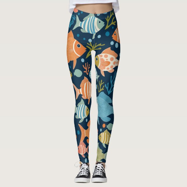 Fish Leggings (Front)
