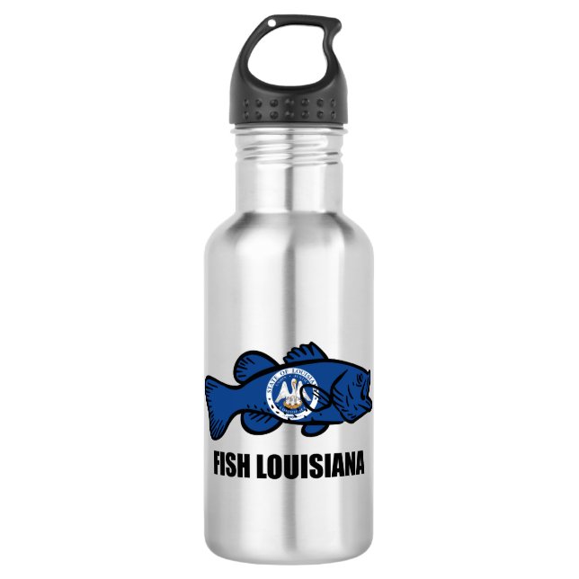 Fish Louisiana 532 Ml Water Bottle (Front)