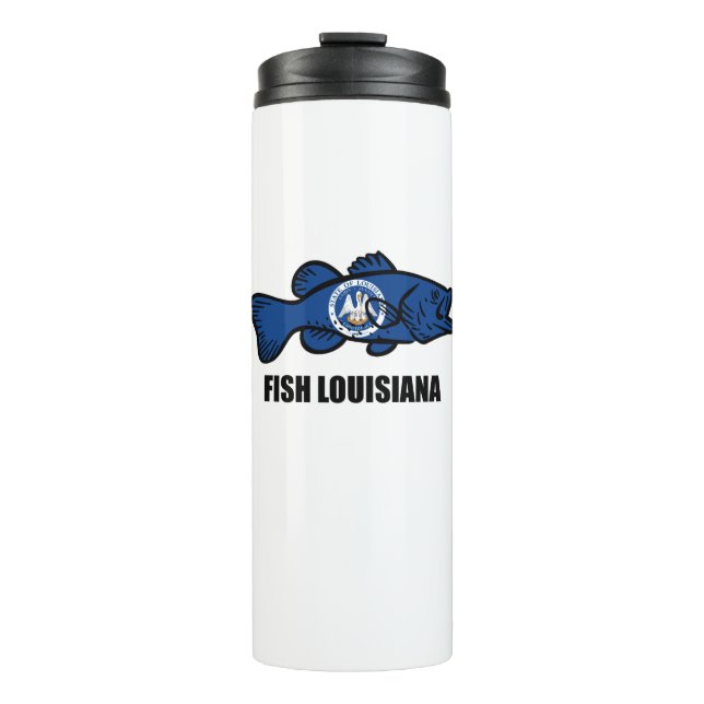 Fish Louisiana Thermal Tumbler (Front)