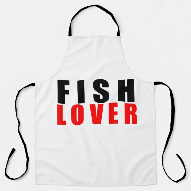 Fish lover apron (Front)