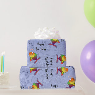 Fish lover wrapping paper
