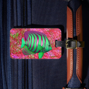 Fish Luggage Tag