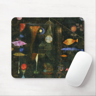 Fish Magic, 1925 by Paul Klee Mouse Mat