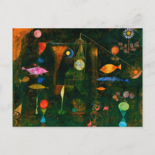 Fish Magic by Paul Klee (1925) Postcard