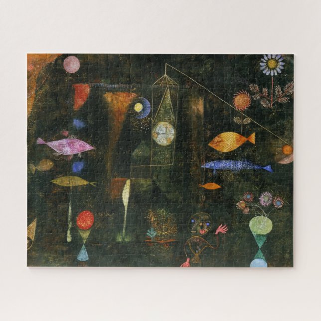 Fish Magic by Paul Klee Jigsaw Puzzle (Horizontal)