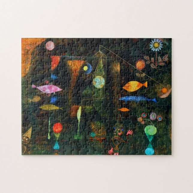 Fish Magic, Paul Klee Jigsaw Puzzle (Horizontal)