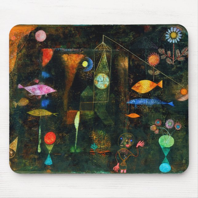 Fish Magic, Paul Klee Mouse Mat (Front)