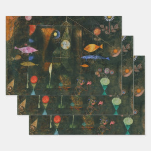 Fish Magic - Paul Klee Wrapping Paper Sheet