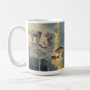 Fish Market fine art mug by Carol Worthington-Levy