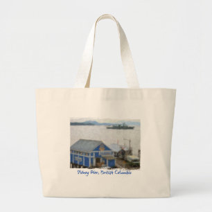 Fish Market, Sidney, BC Beach Bag