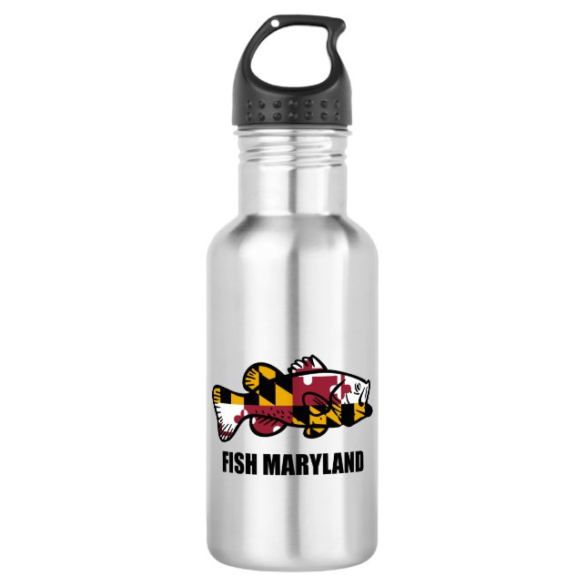 Fish Maryland 532 Ml Water Bottle (Front)