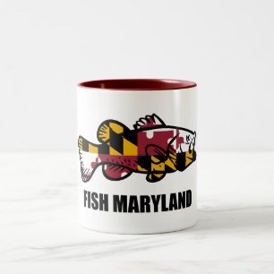 Fish Maryland Two-Tone Coffee Mug