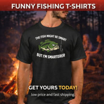 Fish Might Be Smart | Funny Fish  T-Shirt