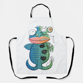Fish Monster Apron