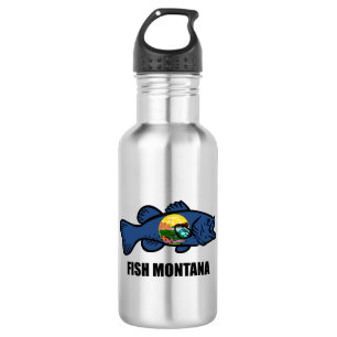 Fish Montana Bass 532 Ml Water Bottle
