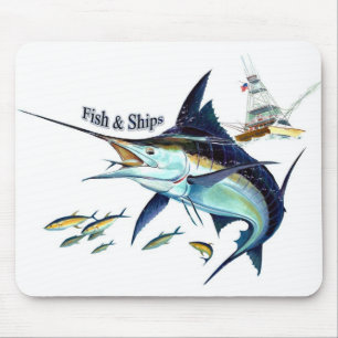 fish n ships mouse mat