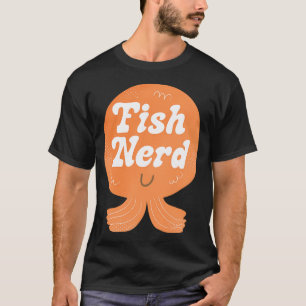 Fish Nerd Badge T-Shirt