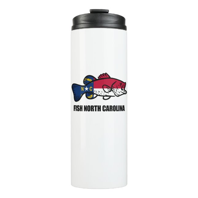 Fish North Carolina Thermal Tumbler (Front)