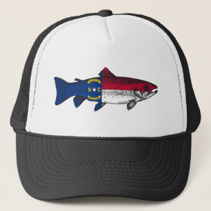 Fish North Carolina Trout Trucker Hat