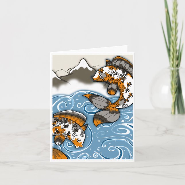 Fish Notecard (Front)