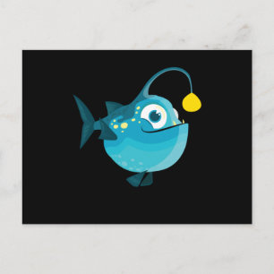 Fish Ocean Design Whale Swimming Seal Fun Sea Gift Postcard
