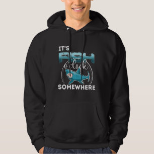 Fish Oclock Somewhere Hoodie