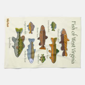 Fish of West Virginia, Kitchen Towel