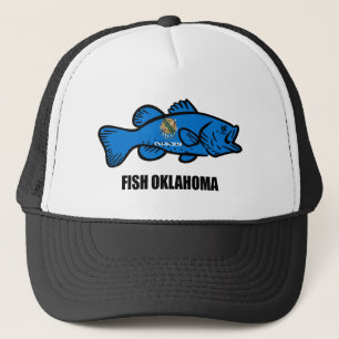 Fish Oklahoma Trucker Hat