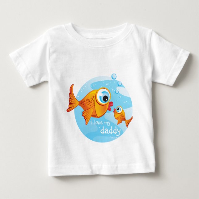 FISH - Olive & Pickle :: Baby T-Shirt (Front)